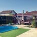 Casa noua Sabareni, terasa, piscina, foisor, barbeque, curte 440 mp