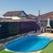 Casa noua Sabareni, terasa, piscina, foisor, barbeque, curte 440 mp